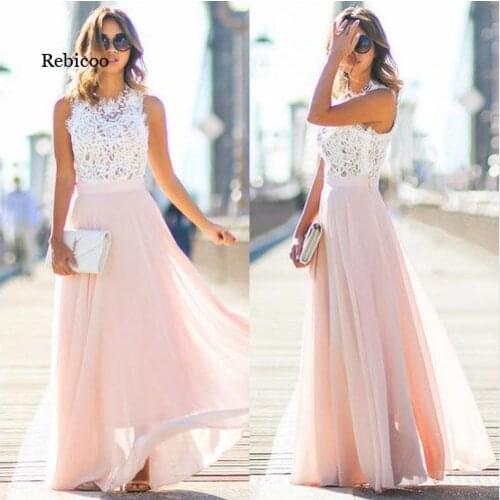 Rebicoo Summer Chiffon Dresses