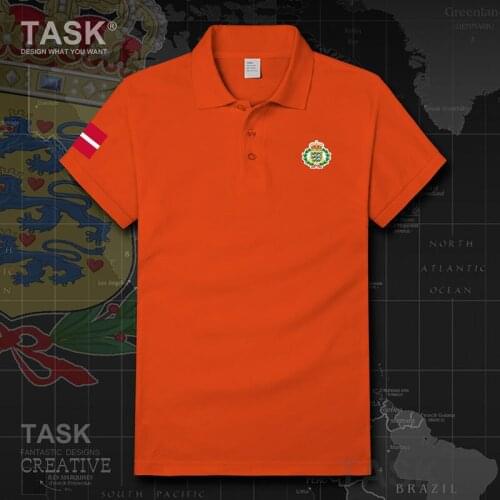 Army Denmark Danish Danmark DK DNK clothes Short sleeve Polo shirt men Brand New Summer cotton Solid Slim Fit Comfort jerseys