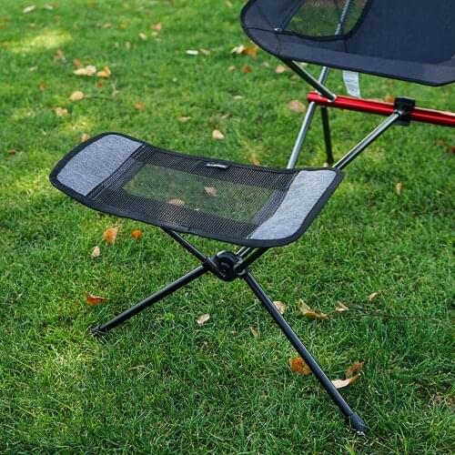 Outdoor Chair Retractable Footrest Portable Folding Pocket Chair Backpack Beach Fishing Camping Chairs Foot Rest
