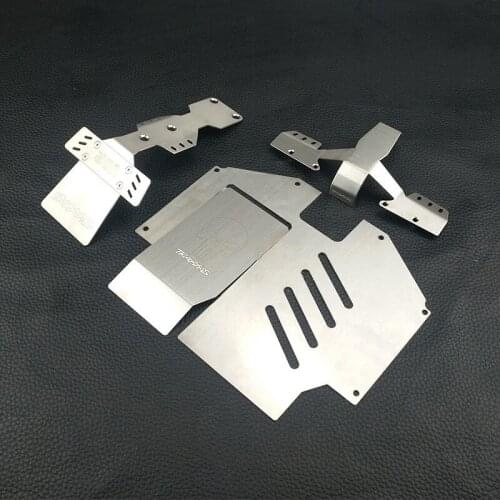 Stainless Steel Axle Protection Armor Chassis Armor For 1/7 Traxxas Unlimited Desert Racer UDR