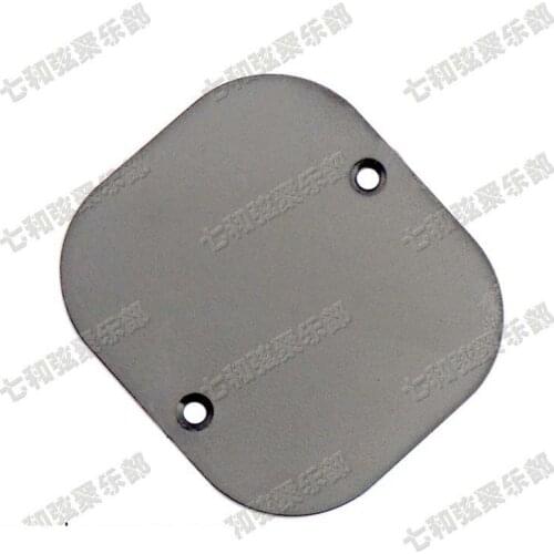 2 Pcs Black Electric Guitar Switch Cover Cavity Cover Back plate Pickguard