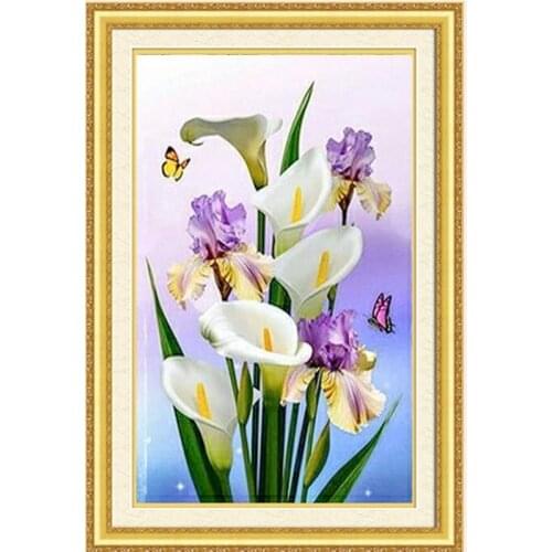 Diamond Embroidery Diy Diamond Painting Cross Stitch Kits Diamond Mosaic Flowers Full Square Diamond Embroidery BS105