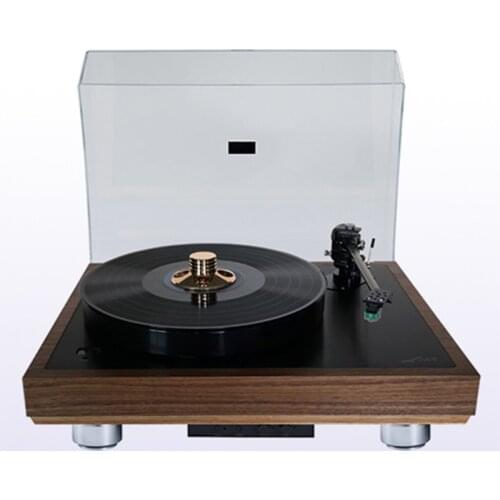 Amari LP-18s vinyl record player magnetic levitation record player with tonearm cartridge, phono and disc pressure governor