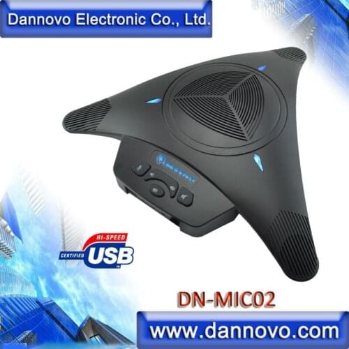 Free Shipping DANNOVO USB Video Conferencing Microphone Speakerphone,360 degree Pickup, Plug and Play(DN-MIC02)