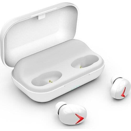 Wireless Double Ear Running Bluetooth Headset 5.0 Double Bass Invisible Mini Bluetooth Headset