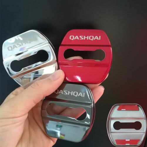 Ceyes Car Styling For Nissan Qashqai J10 J11 X-Trail NOTE Note JUKE Car Door Lock Covers Auto Stickers Case Car Accessories