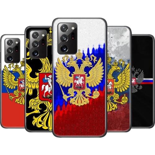 Russia Flag national emblem For Samsung Galaxy A01 A11 A12 A21 A21S A31 A41 A42 A51 A71 A32 A52 A72 A02S UW Phone Case