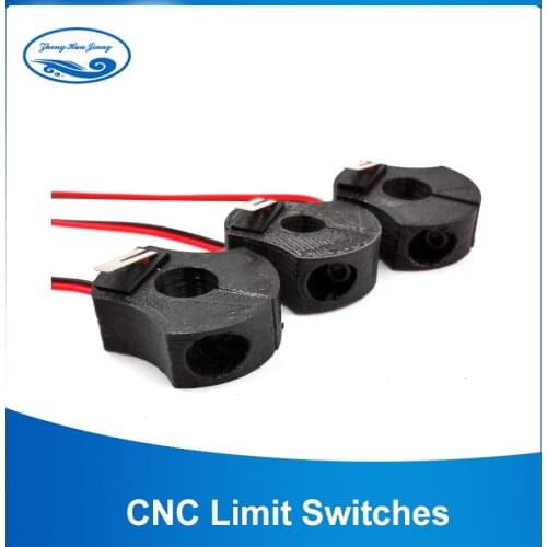 CNC Limit Switches 8mm/10mm Two-line Limit switch CNC Accessory for CNC 3 Axis Control Board for Engraving Machine