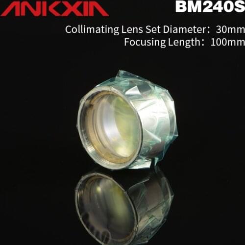 Raytools BT240S Laser Focusing Lens D30 F125 Collimating Collimator Lens D30 F100