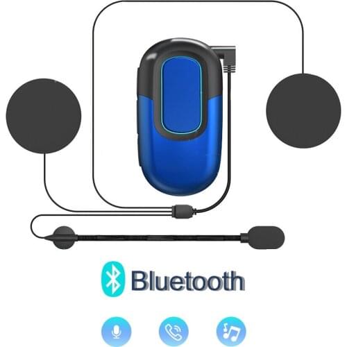 Motorcycle Bluetooth Helmets Headset Answer Calls Automatically Waterproof Intercom Motorcycle Interface Interphone Headset