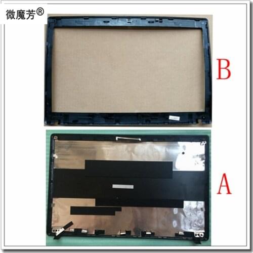 New Laptop LCD top cover case for lenovo G570 G575 LCD BACK COVER/LCD Front Bezel Cover