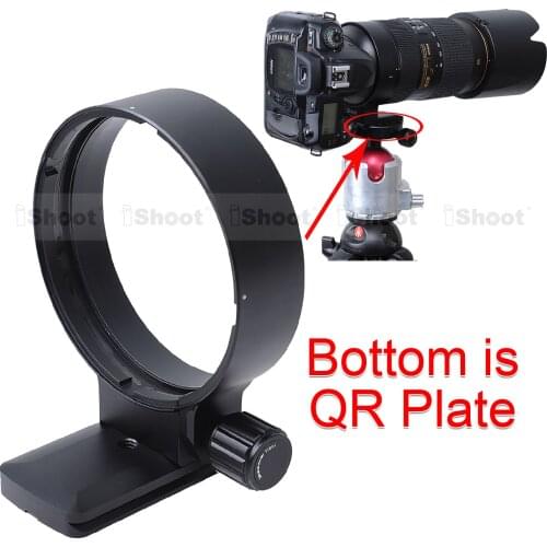 Lens Support Collar Tripod Mount Ring for Nikon AF-S 80-400mm f/4.5-5.6G ED VR N -Bottom is Camera Quick Replease Plate Feature