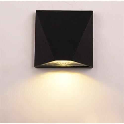 Outdoor Garden Aisle Corridor Balcony Wall Lamp Bedroom Bedside Wall Lamp 7W Modern Simple Waterproof LED Wall Lamp