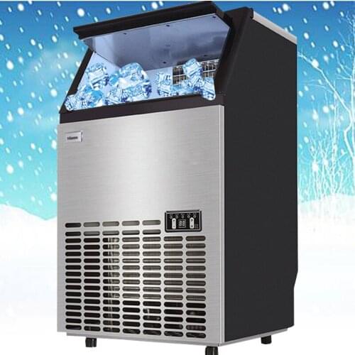 Vertical Professional Commercial Ice Machine Multifunctional Automatic Intelligent Ice Cube Machine 200W