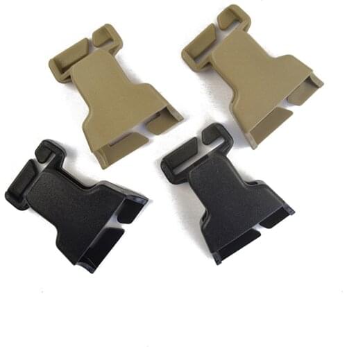 1 Pair 2 pieces of UTX-Duraflex Mojave Quick Attach HD MOLLE Web Mounted Pouch Buckle for 25mm 1" inch webbing