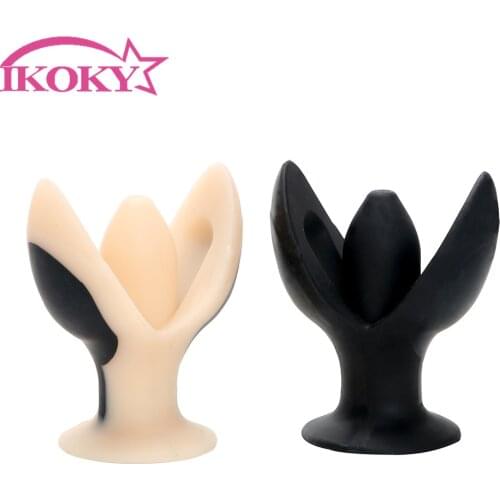 IKOKY Opening Butt Plug Prostate Massage Adult Games Anal Plug Electrical Stimulation Electric Shock Sex Toys for Women