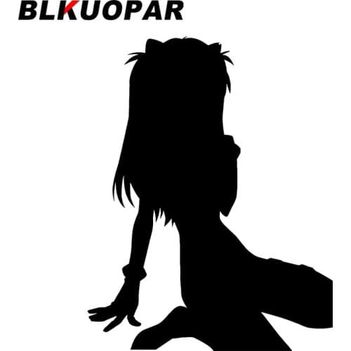 BLKUOPAR for Comic Girl Car Stickers Vinyl Decals Windshield Waterproof Surfboard Skateboard Sunscreen JTR Custom Printing