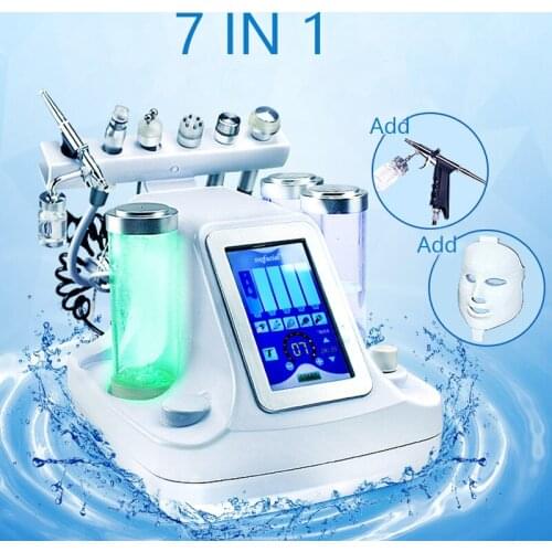 7 In 1 Hydra Dermabrasion RF BIO-lifting Spa Facial Care Machine / Hydro Microdermabrasion Facial Machine /Water Dermabrasion