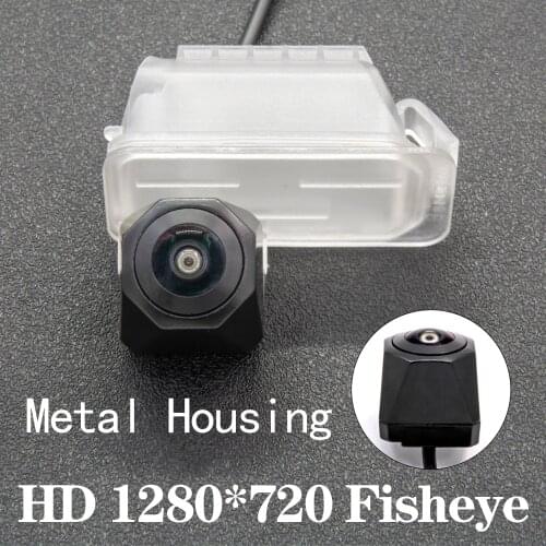 HD 1280*720 Fisheye Car Rear View Camera For Ford Focus 2 Hatchback Mondeo C-Max S-Max Galaxy Fiesta Ford Fusion Sedan EcoSport