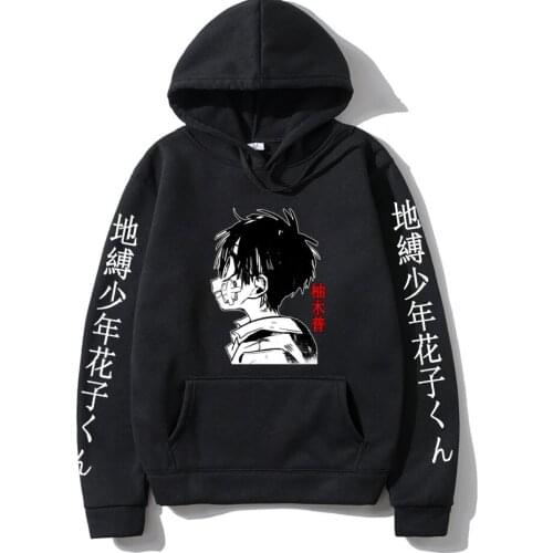 Hot Japanese Anime Toilet Bound Hanako Kun Hoodies Men Funny Sweatshirts Unisex Pullover Tops