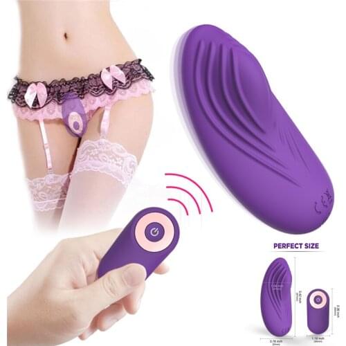 Sex tools Clitoral Stimulator Portable Panty Vibrator dildo Wireless Remote Control Invisible Vibrating Egg Sex Toys for Woman