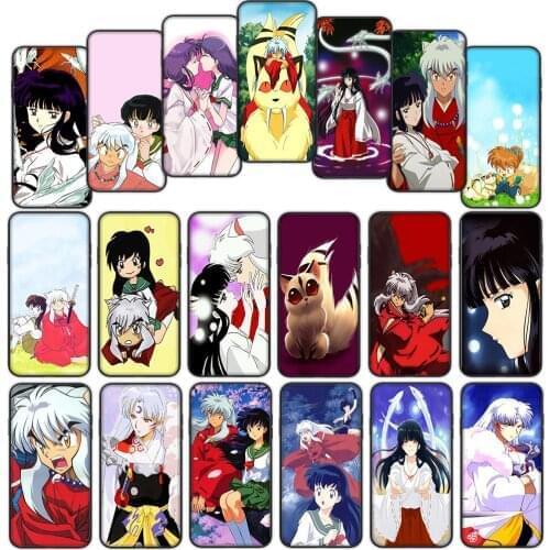InuYasha Soft Cover Case for Xiaomi Mi Note 10 Ultra A1 A2 Lite A3 Pro Max Pocophone F1