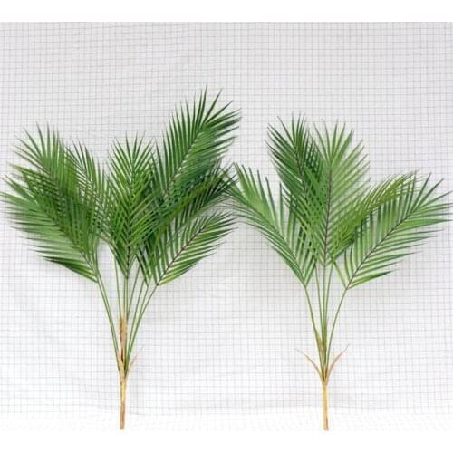 Artificial Palm Tree 60cm 68cm Home Wedding Outdoor Decor Large Tropical Plants Fake Monstera Plastic Leaves