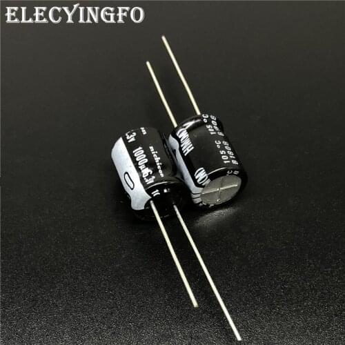 5pcs/50pcs 1000uF 6.3V NICHICON HM Series Low Impedance 10x12.5mm 6.3V1000uF Motherboard Capacitor