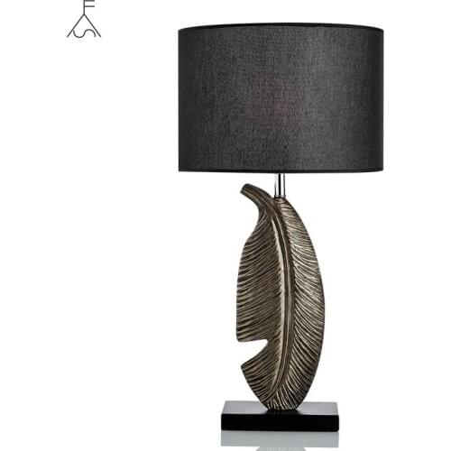 Nordic Modern Table Lamp E27 Simple Design Resin Desk Lamp Decorative Living Room Bedside Table Lamp Modern Lamp