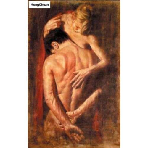 New "Sex Couple" Mural 5D DIY Diamond Embroidered Square/Round Diamond Painting Cross Stitch Rhinestone Mosaic Home Decoration