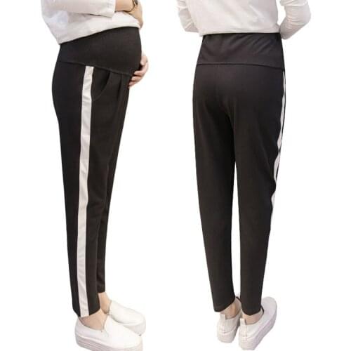 Casual Pants For Pregnant Women Clothing Maternity Trousers Cotton Sport Wear Pregnancy Clothes Gravida Autumn Loose Pants