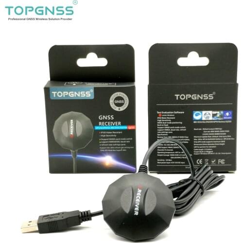 USB GPS GLONASS Receiver module antenna GNSS100G USB GNSS GPS GLONASS Antenna module receiver TOPGNSS