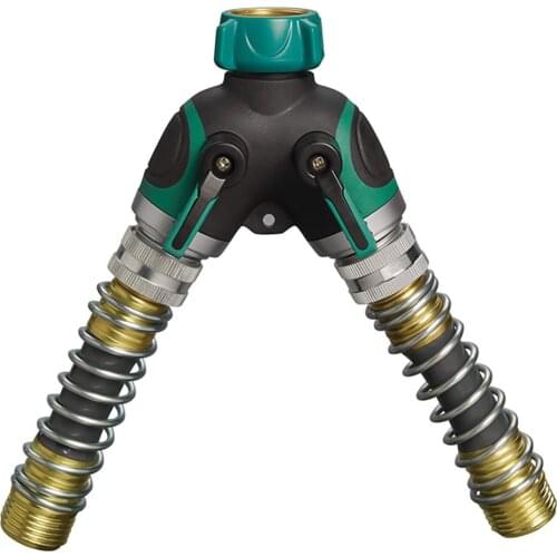 Y Shape Plastic Hose Connector Pipe Tool Duty Garden Hose Splitter Valve Water Pipe Connector Adapter Water Quick Coupling