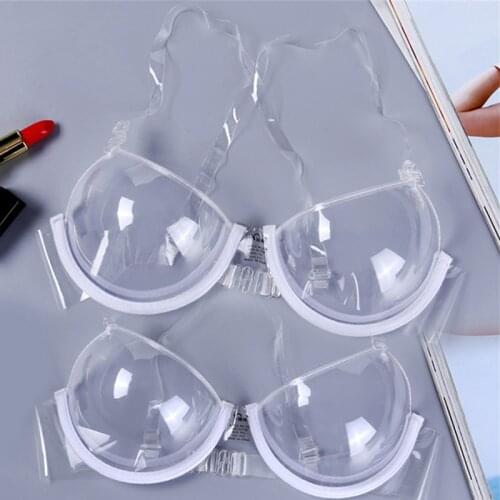 Women Sexy Bra Transparent Bra Invisible Strap Plastic Bra Underwear Staniki Damskie бесшовный бюстгалтер бюсгалтер женский