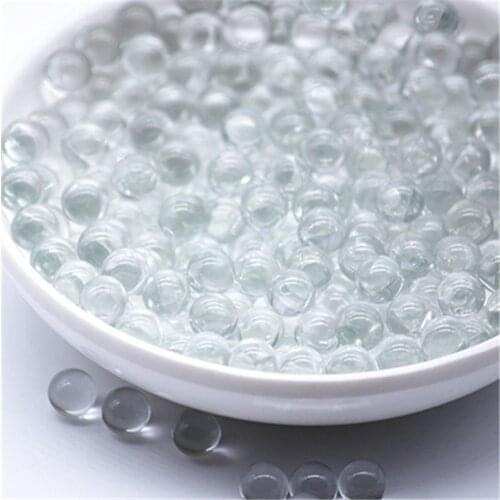 1000Pcs Hard High Precision 3mm 4mm 5mm Clear Glass Marbles Balls Sand Grind Solid transparent Bead For Board Games