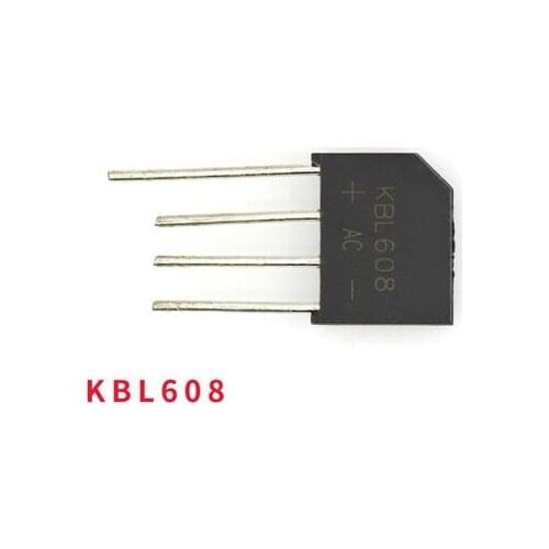 5pcs/lot KBL608 bridge rectifier 6A 800V