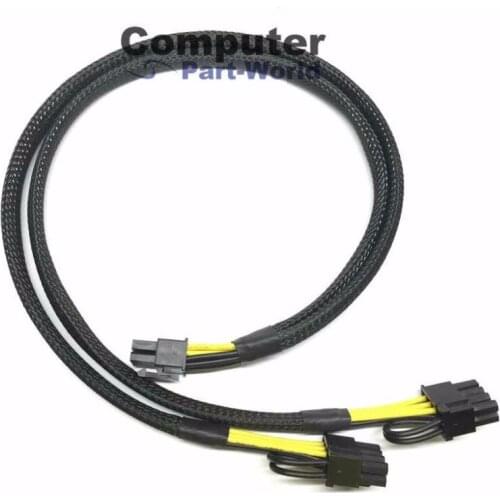 6pin to 8+8pin Power Cable for HP DL360 G6 G7 Backplane power and GPU 50cm