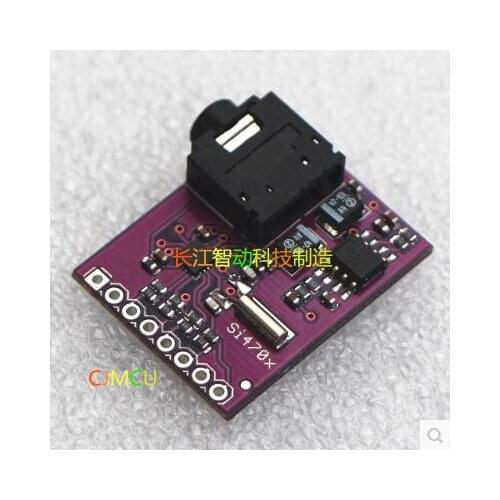 Free Shipping!!!1pcs CJMCU-470 Si4703 FM Tuner Evaluation Board development board radio tuner sensor