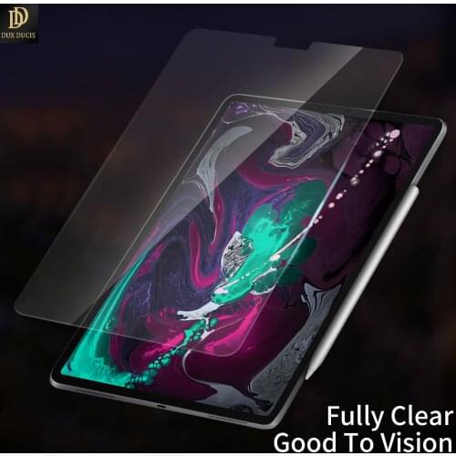 For iPad Air 4 10.9 / iPad Pro 11 2018 /2020/ 2021 Tablet ALL-Screen HD Clear Tempered Glass Film DUX DUCIS Screen Protector
