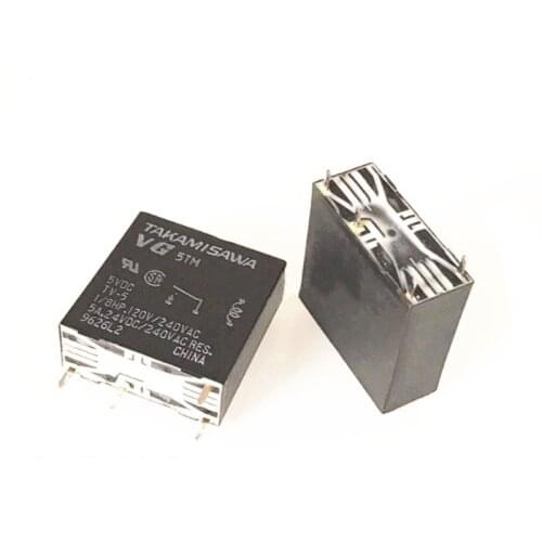 HOT NEW 5V relay TAKAMISAWA VG 5TM TAKAMISAWA-VG-5TM TAKAMISAWAVG5TM 5VDC DC5V 5V 5A 4PIN