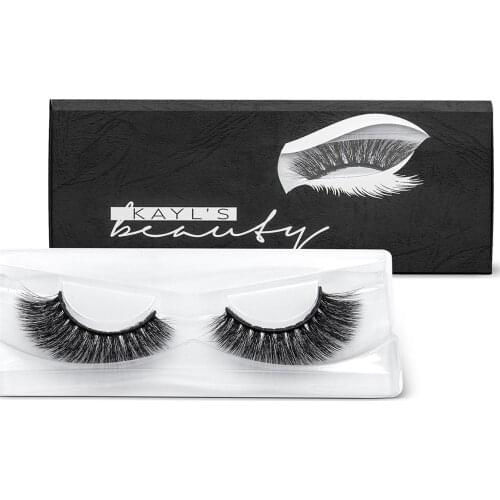 Kayls Beauty Sahara Intense Silk False Eyelashes, Natural/Thick Long Eye Lashes Wispy Makeup Extension Tools, Lengthening
