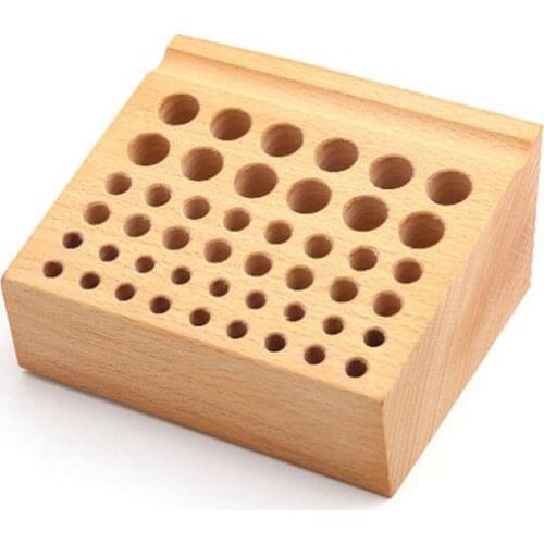 Leather Tool Holder Wooden diy Craft Organizer Wood Box Leathercraft Tools Storage Box