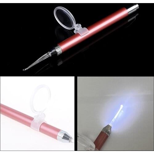 LED FlashLight Ear Pick Baby Ear Wax Cleaner Endoscope Penlight Spoon Tool New