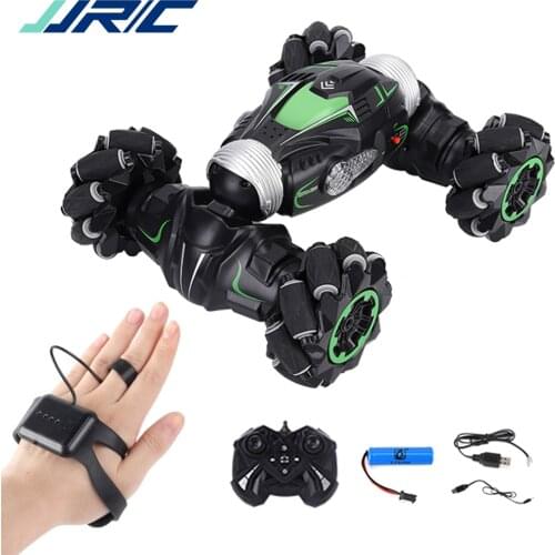 JJRC Q78 Remote Control Stunt Car Gesture Induction Twisting Off-Road Vehicle Light Music Drift RC 4WD Racing Car for boys kids