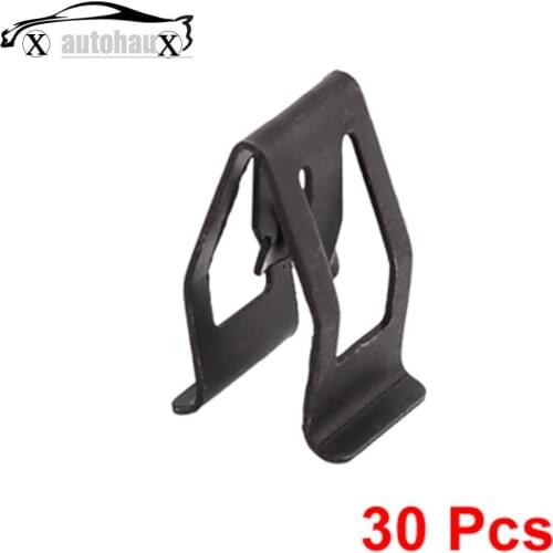 X Autohaux 30Pcs Auto Car Front Console Dash Dashboard Trim Metal Retainer