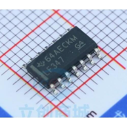1 PCS/LOTE LF347DR LF347 SOIC-14 Brand new and original