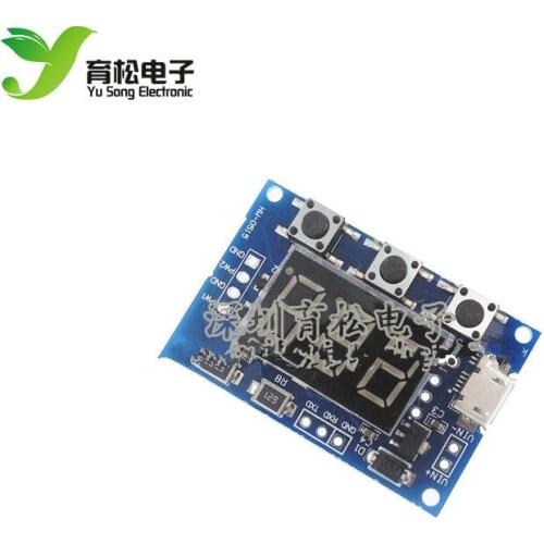 2-channel PWM pulse frequency duty cycle adjustable module square wave rectangular wave signal generator stepper motor drive