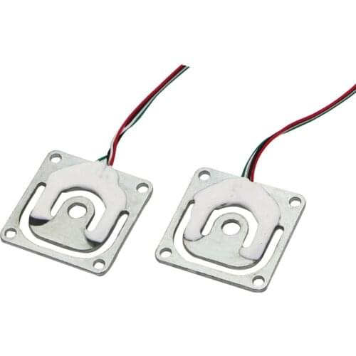 4pcs Weigh Sensor Thread Hole 50kg Bridge Resistance Strain Body Weighing Load Accessories Tool