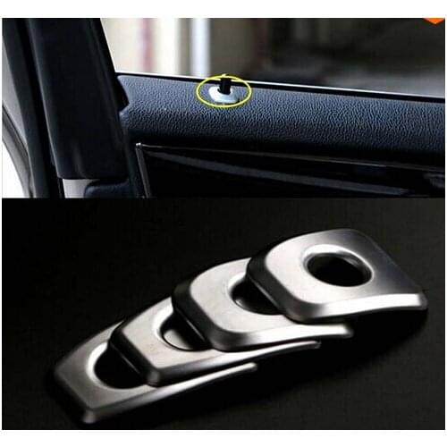 For BMW 5 Series F10 ABS Door Lock Pins Pin Decoration Cover Trim 4pcs 2011-2014