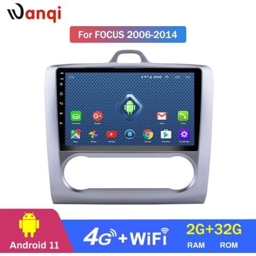 4G Lte All Netcom Android 8.0 Car Audio Player 9 inch For Focus 2006-2014 Car GPS Navigation